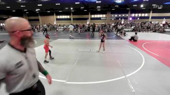 66 lbs Consi Of 8 #2 - Orlando Villapudua, Wright Wr Ac vs Sadie Sweat, Kalispell WC