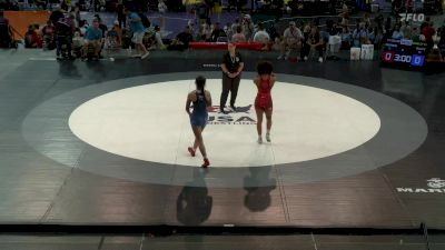 135 lbs Round Of 64 - Kayla Edwards, CA vs Emerson Pulley, AR