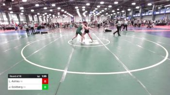 152 lbs Round Of 16 - Leonard Ashley, VA vs Jared Goldberg, OH