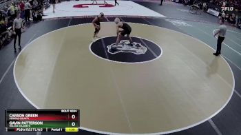 Champ. Round 1 - Gavin Patterson, Wilcox-Hildreth vs Carson Green, Perkins County