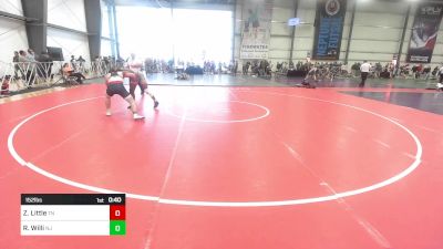 152 lbs Consi Of 16 #1 - Zachery Little, TN vs Ryan Willi, NJ
