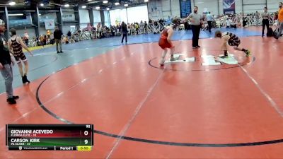 96 lbs Rd# 4- 2:00pm Friday Final Pool - Miles Mura, Florida Elite vs Colin Deily, PA Silver