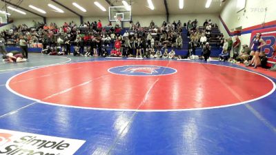 126 lbs Consi Of 8 #1 - Makenna Corradina, Union Girls JH vs Natalie Flute, Sallisaw HS