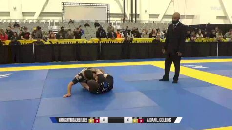 Aidan L. Collins vs Matias Javier Galvez Flores 2024 World IBJJF Jiu-Jitsu No-Gi Championship