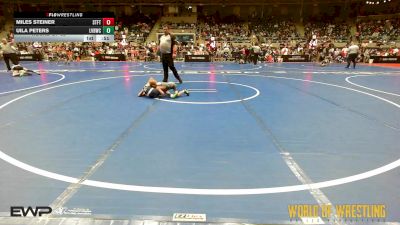 46 lbs Round Of 32 - Miles Steiner, Standfast vs Uila Peters, LV Bear Wrestling Club