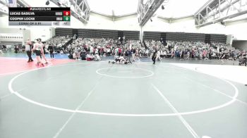 140-I lbs Consi Of 8 #1 - Lucas DaSilva, Iron Horse vs Cooper Locke, Upper Moreland