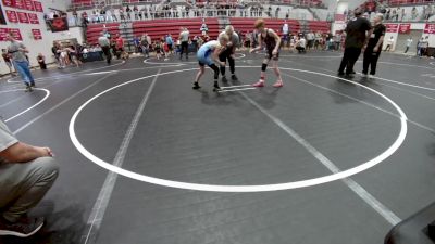 76-80 lbs Semifinal - Kandyn Clem, Ponca City Wildcat Wrestling vs Tucker Bryson, Division Bell Wrestling