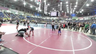 65 lbs Semifinal - Gabriel Mercado, Duran Elite vs Calvert Wood, West Grand
