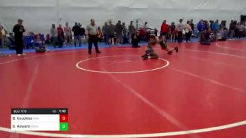 125 lbs Quarterfinal - Brendon Knuckles, New Kensington vs Steven Howard, Waynesboro