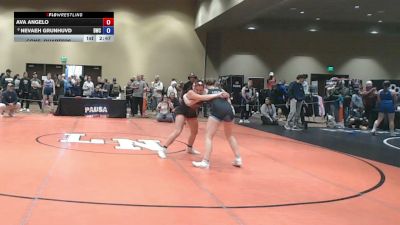 140 lbs Cons. Quarters - Ava Angelo vs Nevaeh Grunhuvd, Diehard Wrestling Club