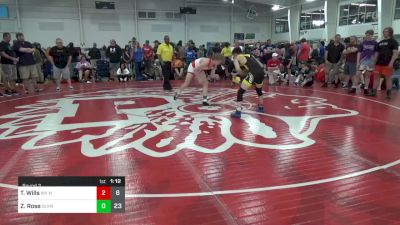 125 lbs Round 3 - Triston Wills, WV North Central Elite - Vengeance vs Zayden Rose, Olympia National