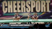 Elevation Cheer Company - Eminence [2022 L4 Senior - D2 Day 1] 2022 CHEERSPORT Greensboro State Classic