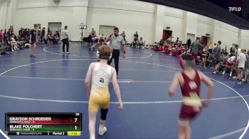 80 lbs Round 4 (6 Team) - Lincoln Schulz, Minnesota Gold vs Trey Logan, Nebraska Maize