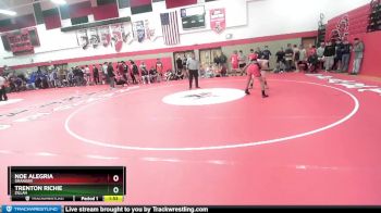 144 lbs Quarterfinal - Trenton Richie, Zillah vs Noe Alegria, Granger