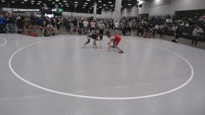 132 lbs Cons. Sub-rd Of 16 - Chance Fisher, Tuttle Wrestling Club vs Ian Phrakonkham, Minnesota