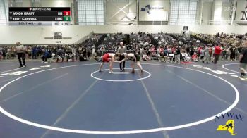 152 lbs Cons. Round 2 - Troy Carroll, Spencerport Jr Rangers Wrestling Club vs Jaxon Kraft, Falconer Youth Wrestling