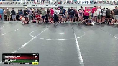 110 lbs Quarterfinals (8 Team) - Ozzy Elliot, Glasgow WA vs Preston Patrick, Georgia United