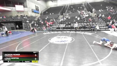 147 lbs Cons. Round 4 - Logan Norton, Lone Peak vs Jackson Mower, Copper Hills