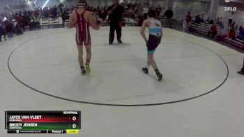 109 lbs Semifinal - Brody Jensen, Nebraska vs Jayce Van Vleet, Nebraska