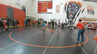 109-113 lbs Round 2 - Connor Hansen, Worland Middle School vs Jack Steinhorst, Sheridan Junior High School