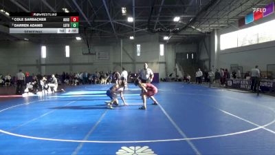 149 Silver Semifinal - Cole Sarbacker, Augsburg vs Darren Adams, Luther