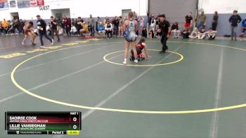 135 lbs Round 3 - Saoirse Cook, Anchor Kings Wrestling Club vs Lillie VanSiegman, Pioneer Grappling Academy