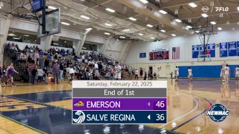 Replay: Emerson vs Salve Regina | Feb 22 @ 1 PM