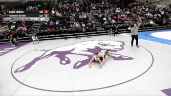 6A 126 lbs Cons. Round 2 - Patrick Stark, Layton vs Gage Snook, Syracuse