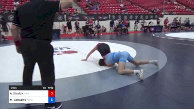 60 kg Rnd Of 128 - Austin Stevick, Missouri vs Marcus Gonzales, Pomona Elite (PWCC)