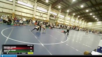 55 lbs Cons. Round 3 - Kanyon Ashby, Westlake vs Roczen Davies, Elite Wrestling