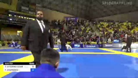 THALISON VITORINO SOARES vs FRANK CESPEDES 2022 World Jiu-Jitsu IBJJF Championship