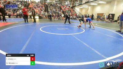 84 lbs Semifinal - Tristen Cross, Brushy Wrestling Club vs Ronan Winkle, Raw Wrestling Club