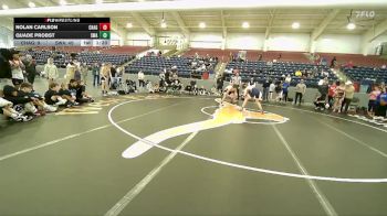 190 lbs Round 2 (4 Team) - Braydon Beaton, Crismon High School vs Cale Oborny, Seward