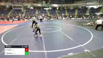 54 lbs Rr Rnd 2 - Herra Fisher, Empire WC vs Austin Brewer, Woodland Park Jr Wrestling