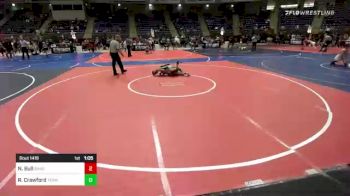 116 lbs Quarterfinal - Noah Bull, Sanderson Wrestling Academy vs Ryder Crawford, Team Montana