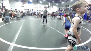 35 lbs Quarterfinal - AJ Smith, Little Axe Takedown Club vs Kyson Lovelace, Clinton Youth Wrestling