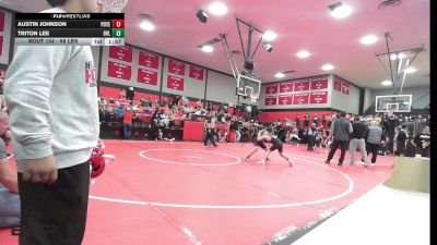 98 lbs Round Of 16 - Austin Johnson, Poteau vs Triton Lee, Bartlesville