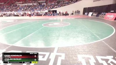 2A/1A-150 Cons. Semi - Kaden Konovalov, Willamina vs Sterling Buckley, Toledo