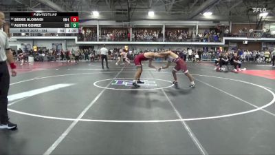 184 lbs Champ. Round 1 - Sedee AlObaidi, Wisconsin-La Crosse vs Austin Gomez, Coe