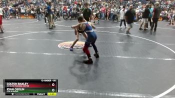 95 lbs Quarterfinal - Colton Baxley, KC Elite Training Center vs Ryan Osolin, C2X Academy