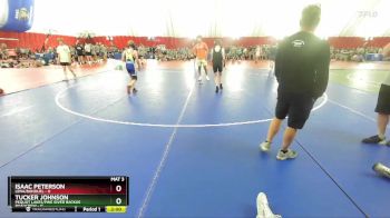 106 lbs Placement (16 Team) - Tucker Johnson, Pequot Lakes/Pine River Backus Roadcrew vs Isaac Peterson, Lena/Bonduel