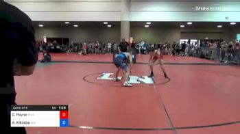 132 lbs Consolation - Connor Payne, Tennessee vs Aliaksandr Kikiniou, Elite Wrestling Academy