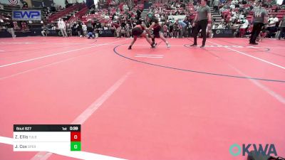 Rr Rnd 3 - Zion Ellis, Tulsa North Mabee Stampede vs Jaycee Cox, Sperry Wrestling Club