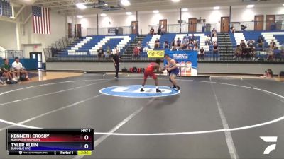 55 lbs 1st Place Match - Tyler Klein, Dubuque RTC vs Kenneth Crosby, Northern Michigan