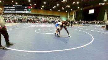 138 lbs Prelim - Jaxson Happy, Pershing County vs Cael Staggs, Mcqueen