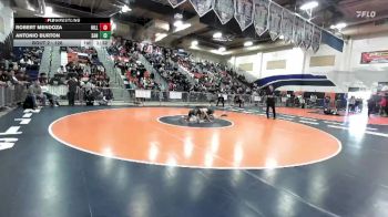 126 lbs Champ. Round 1 - Robert Mendoza, Hillcrest vs Antonio Burton, Santiago (Corona)