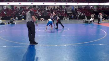 126 lbs Champ. Round 1 - Camdon Burkey, Skyview vs Ayden Caywood, Nampa