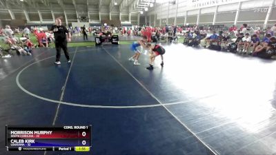 120 lbs Semis & 1st Wrestleback (8 Team) - Morrison Murphy, South Carolina vs Caleb Kirk, Louisiana