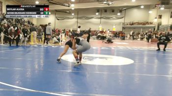 138 lbs Quarterfinal - Skylar Alicea, Springfield International Charter School vs Hayden Delrosario Rodrigues, Ludlow