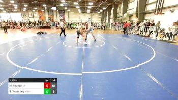 220 lbs Rr Rnd 1 - Miska Young, PA Rednecks vs Bryce Wheatley, Forge